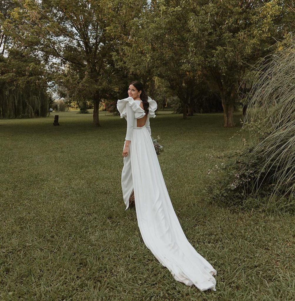 Vestido de novia a medida Franc Sarabia