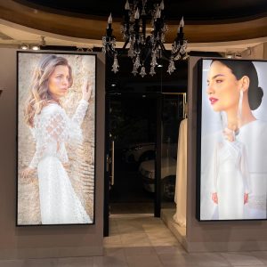 Bustillo Ceremonias en Cáceres, especializado en moda nupcial y de fiesta.