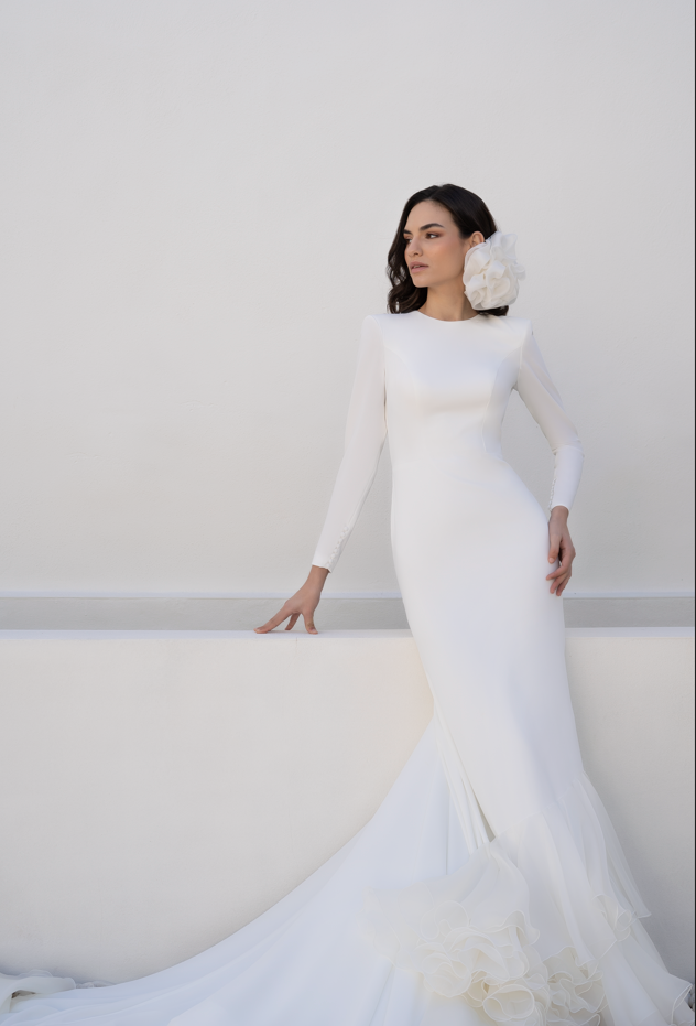 Los 5 vestidos de novia más bonitos de Franc Sarabia.