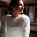 Vestidos de novia en tendencia para 2025 diseñados por Franc Sarabia.