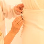 Vestidos de novia bonitos y exclusivos diseñados a medida por Franc Sarabia.