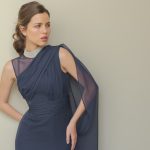 Vestidos de invitada de otoño e invierno diseñados por Franc Sarabia.